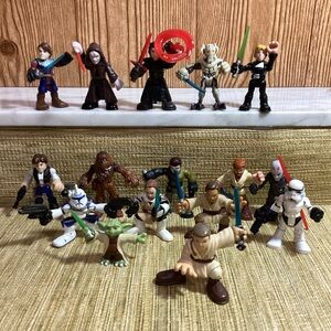 Star Wars Action Figure Set - Multicolor lot of 16